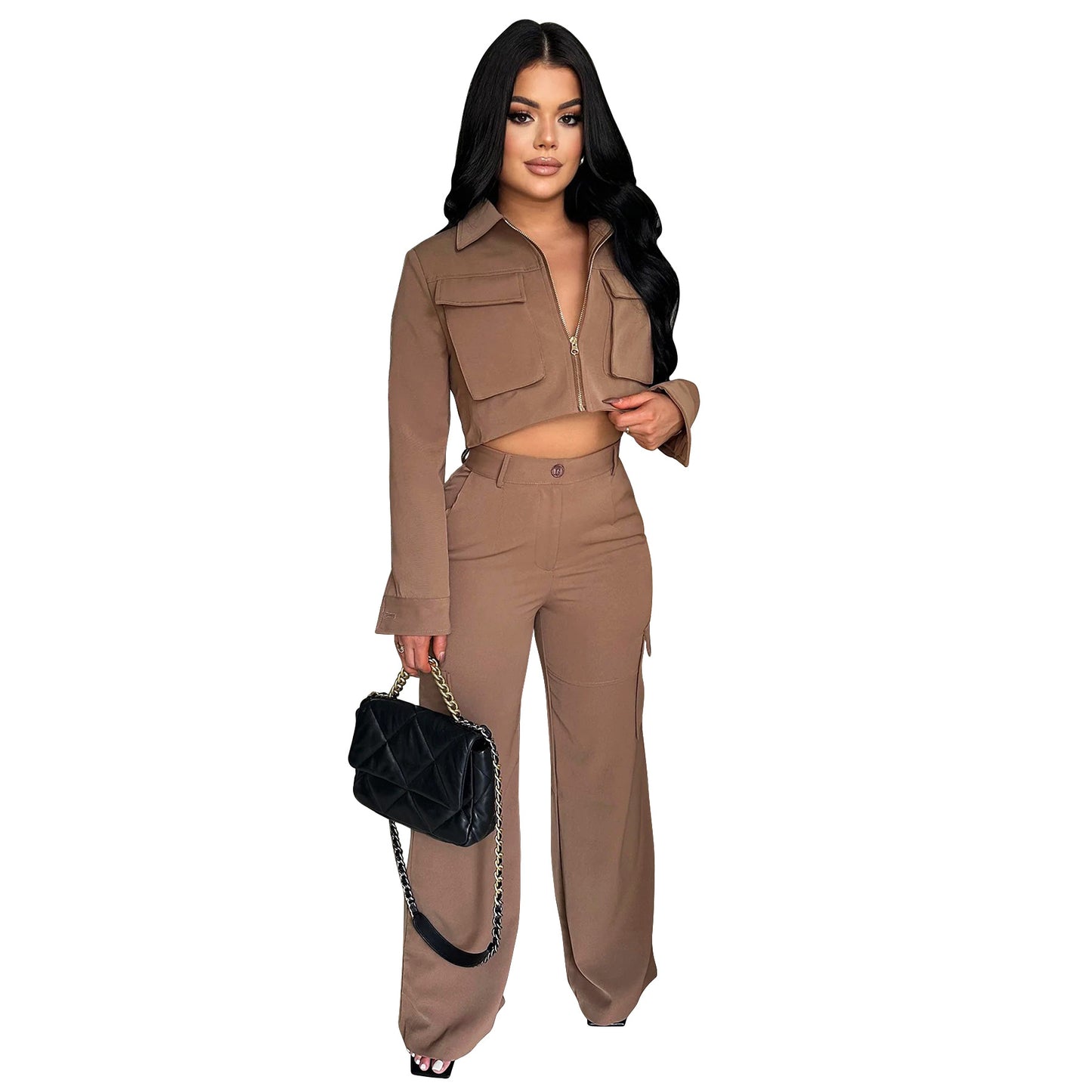 Long sleeved work pants set