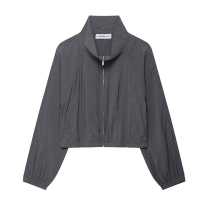 Hoodie style jacket+pants set