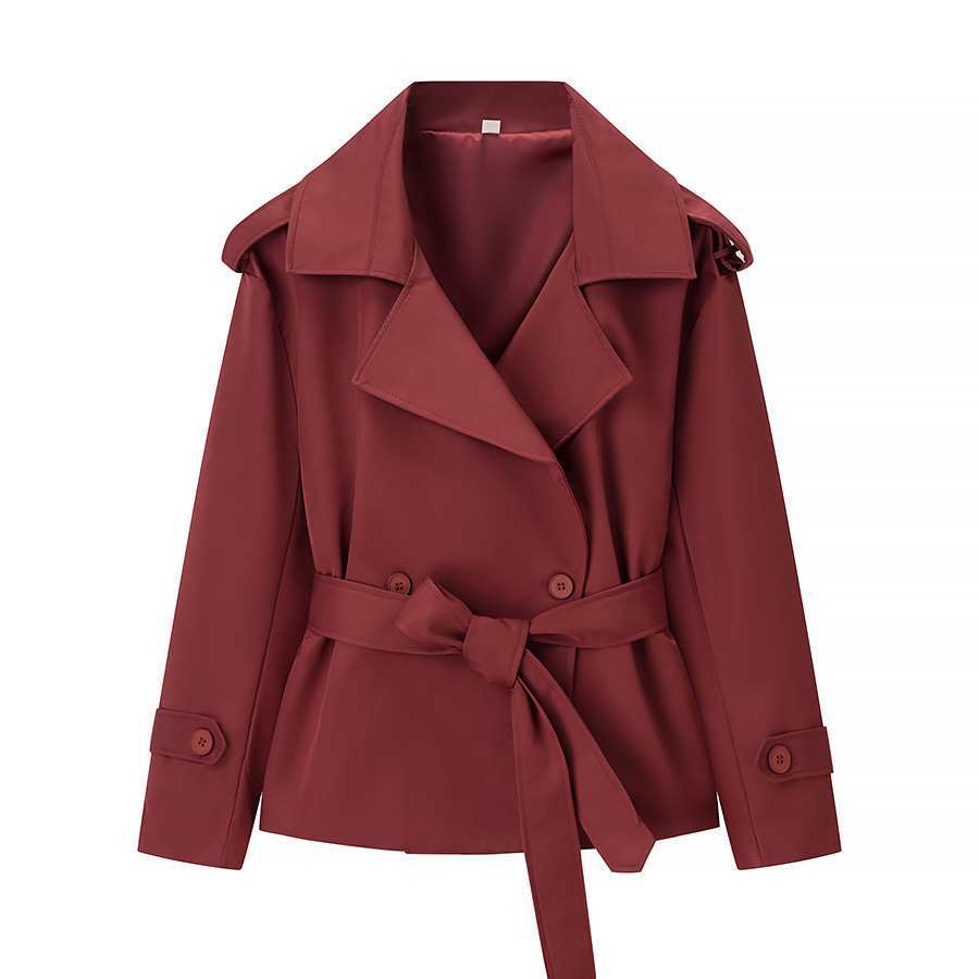 Belt windbreaker jacket