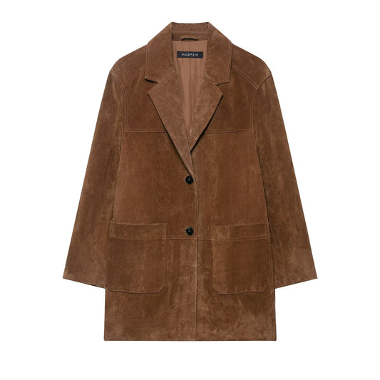 Casual long jacket women's coat