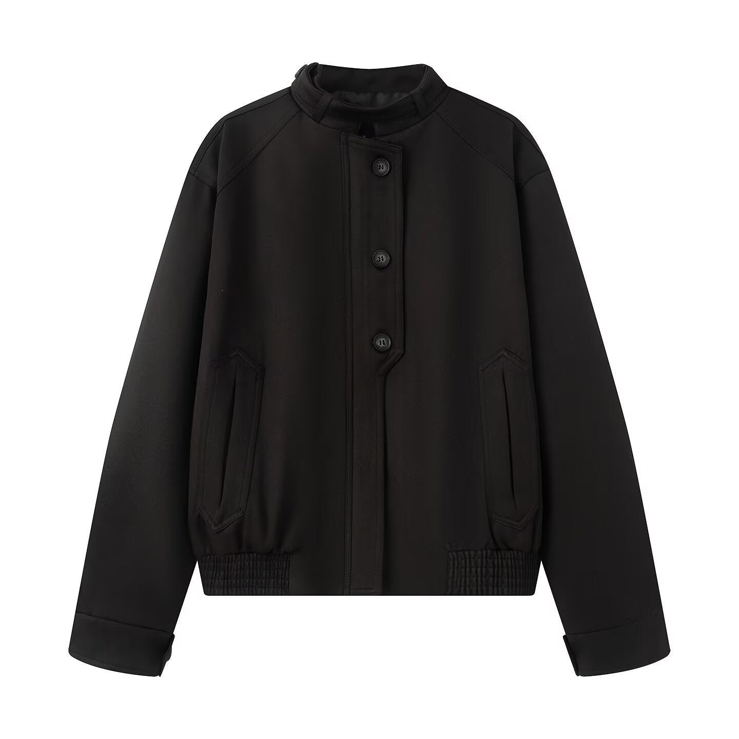Button jacket jacket+pants set