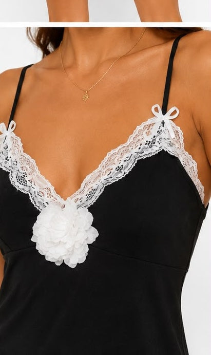 Fitolini Elegant Lace Nightdress