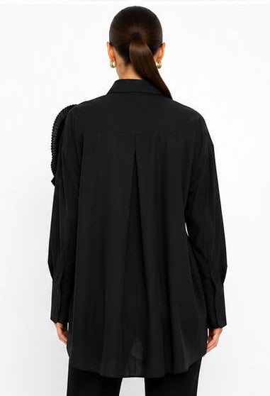 FITOLINI Statement Floral Blouse