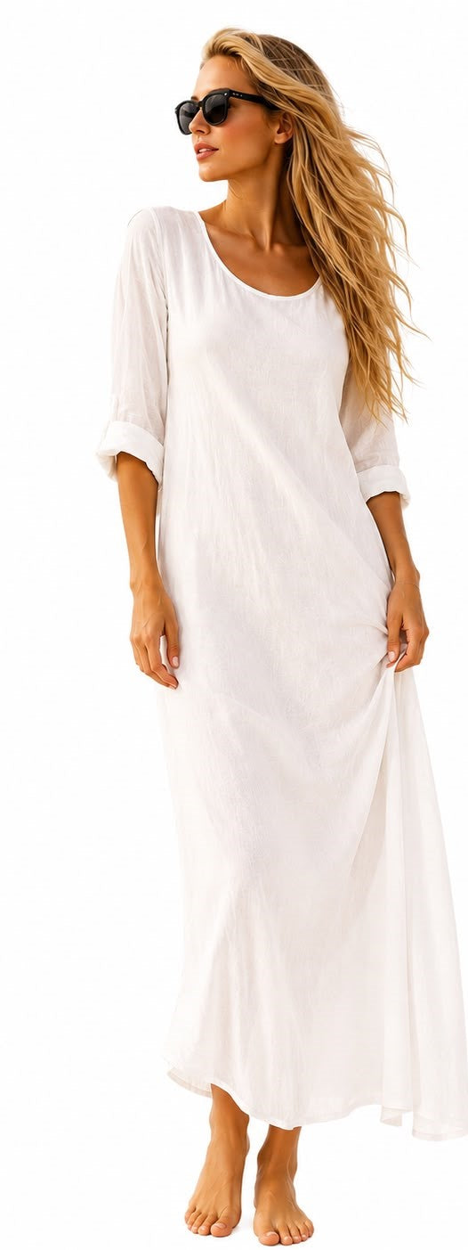 FITOLINI Coastal Breeze Maxi Dress
