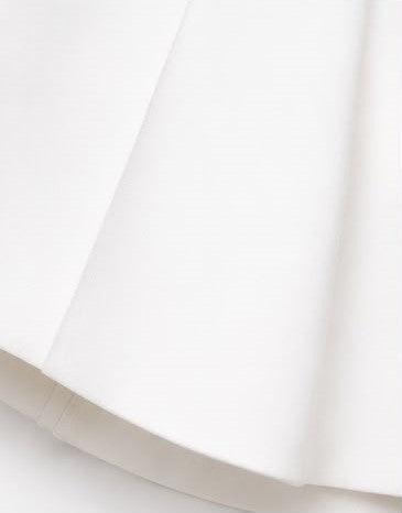 Fitolini White Peplum Blazer