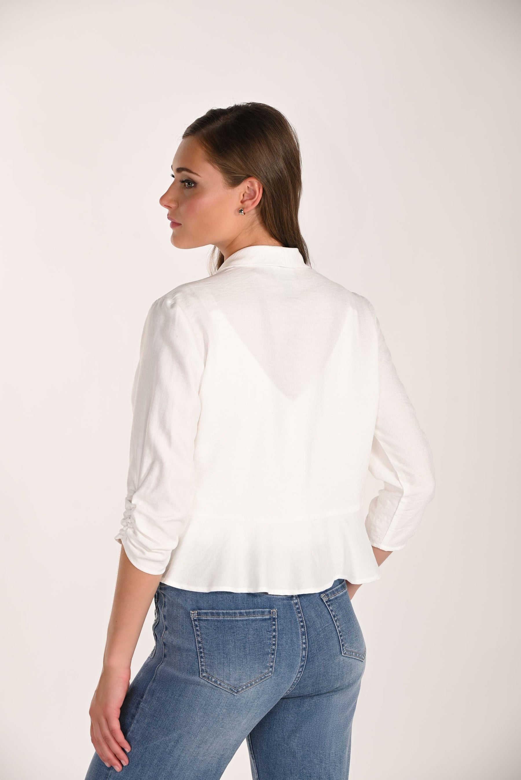 Frank Lyman Woven jacket off white Style #261107
