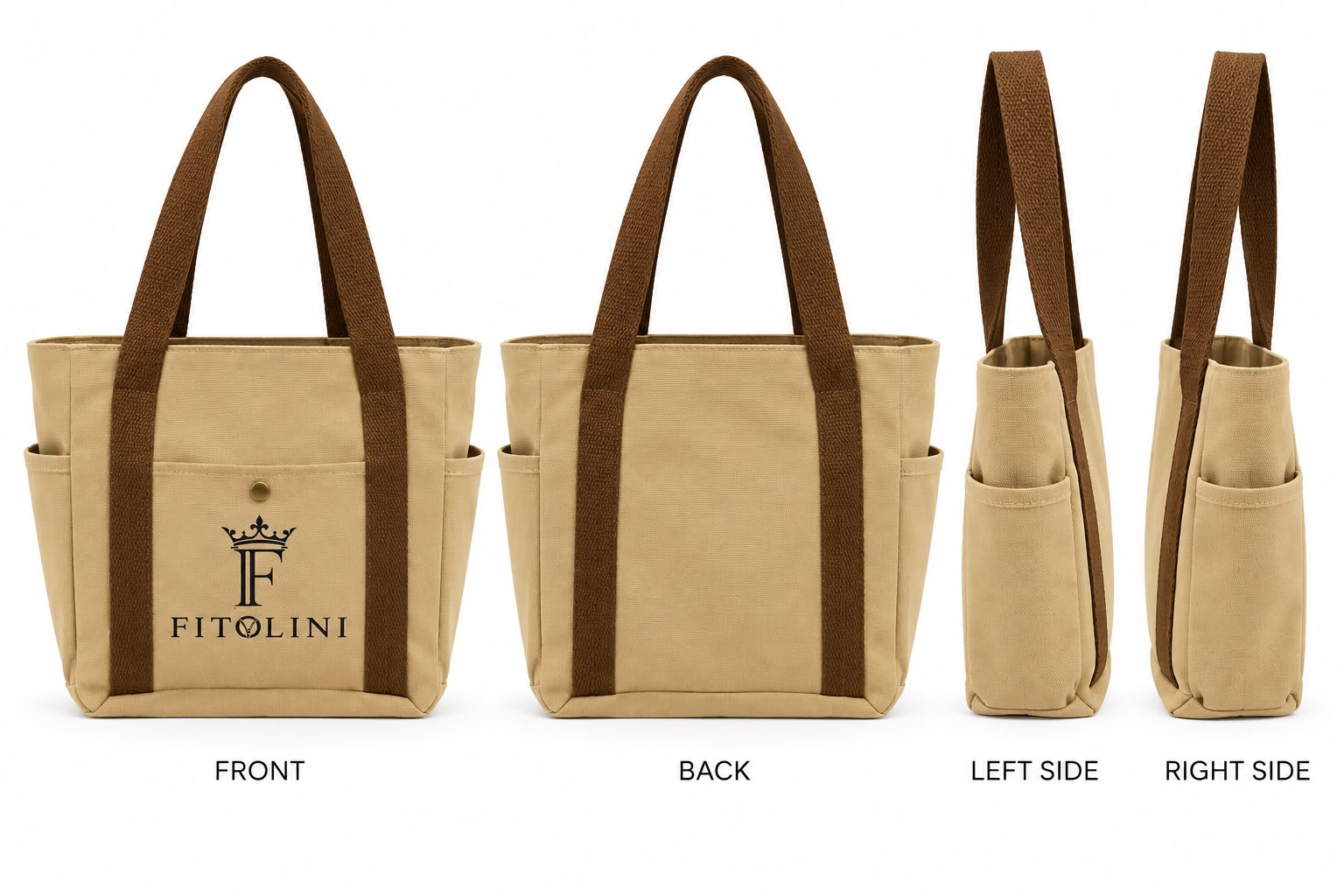 FITOLINI Canvas Tote Bag — $59.99 CAD