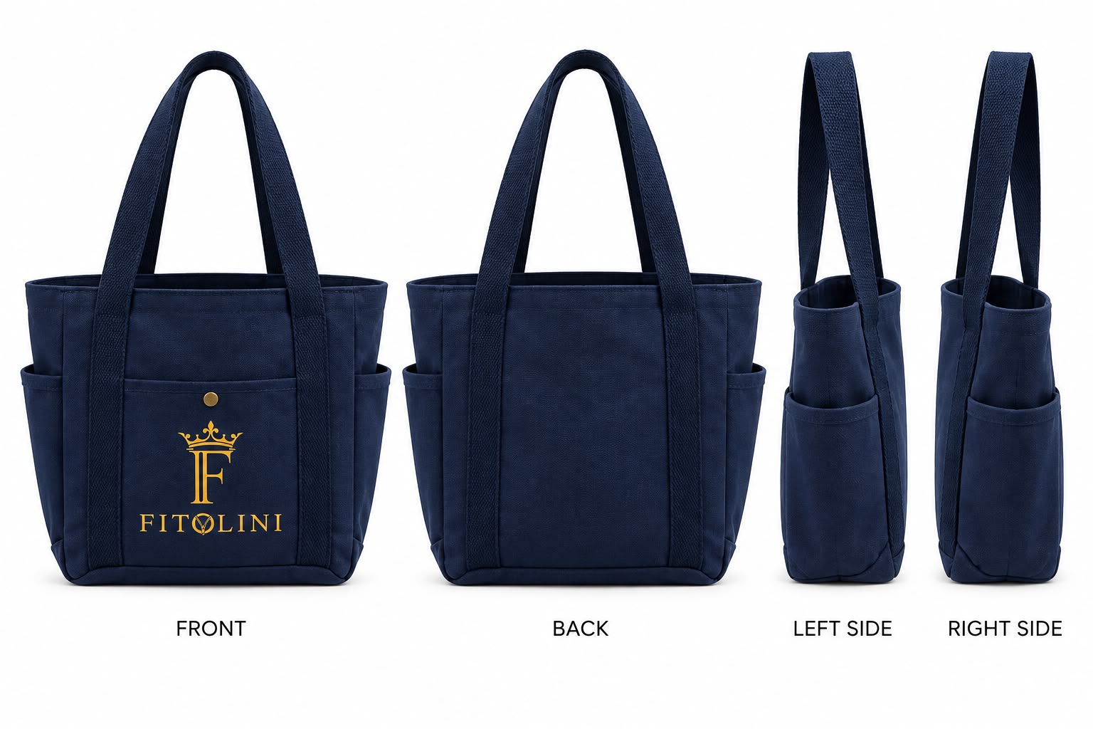 FITOLINI Canvas Tote Bag — $59.99 CAD