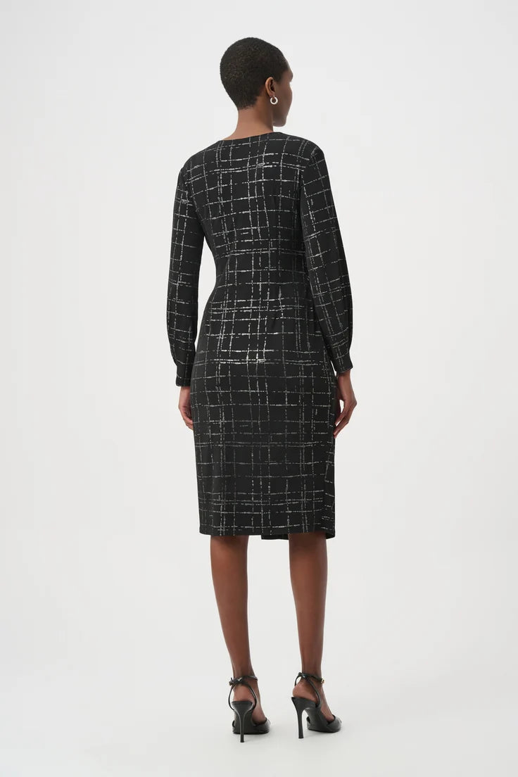 Plaid Wrap Dress