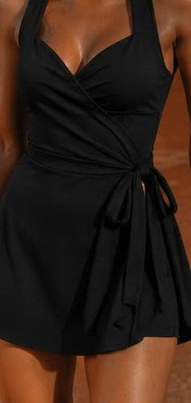 FITOLINI Tennis Romper – Black